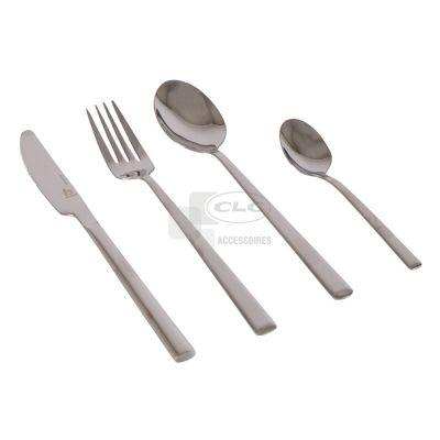 Set de 16 couverts au style industriel